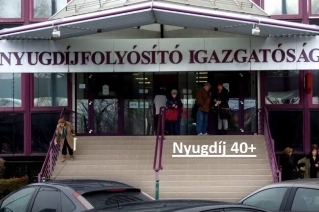 Nők 40 nyugdíj