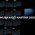 Munkaidő naptár 2025