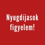 Nyugdíjasok figyelem új piros