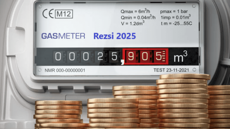 rezsicsökkentés 2025 gázóra