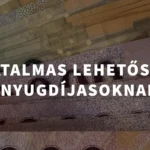 Hatalmas lehetőség nyugdíjasoknak