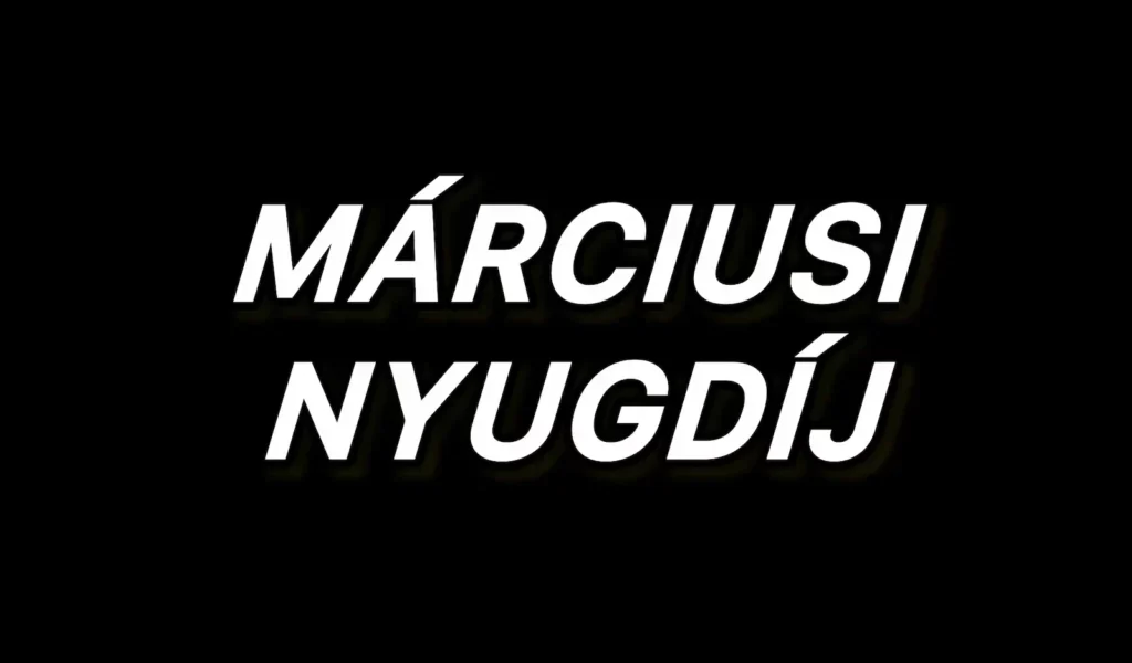 Márciusi nyugdíj