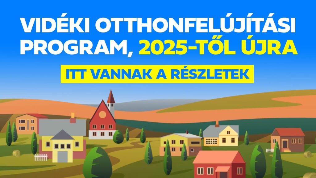 Otthonfelújítási program 2025