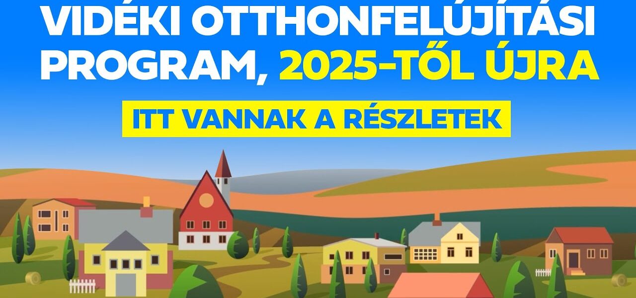 Otthonfelújítási program 2025