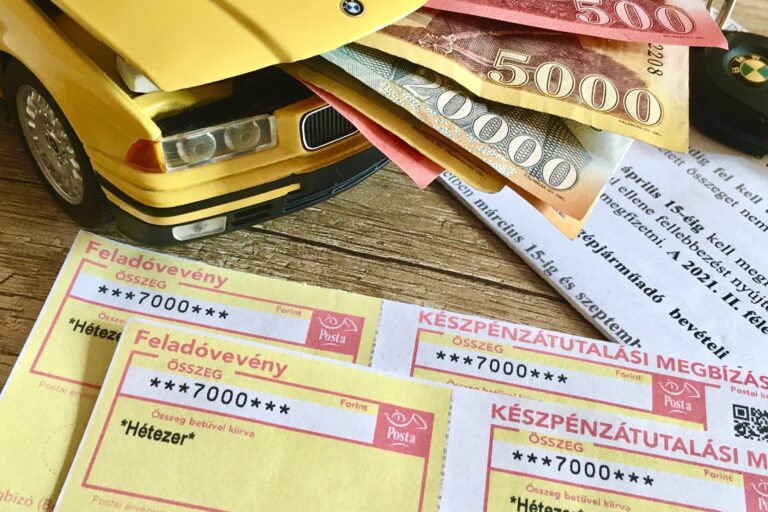 súlyadó autó pénz