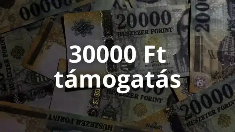 30000 ft támogatás