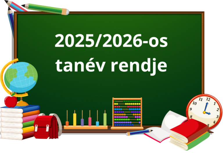 tanév rendje 2025-26
