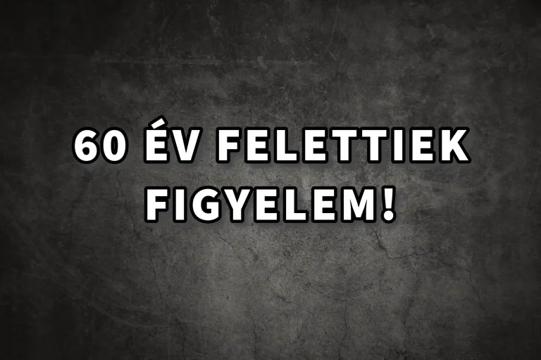 60 év felettiek