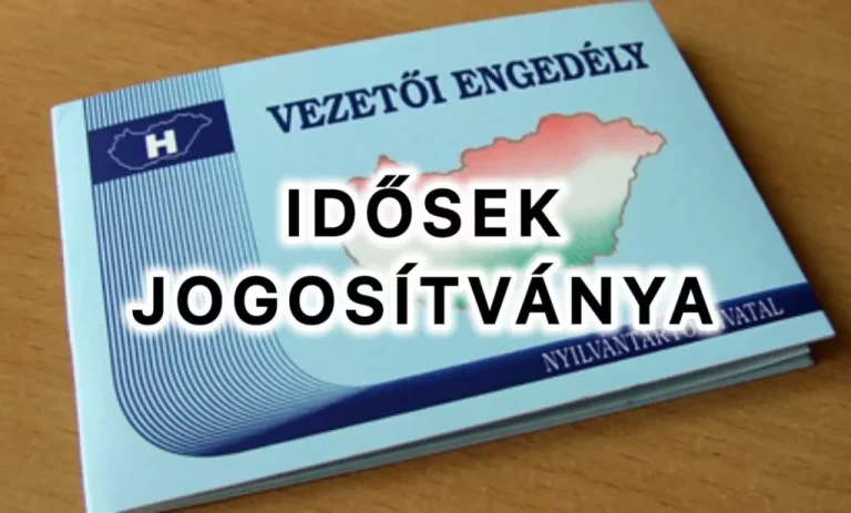 Idősek jogosítványa