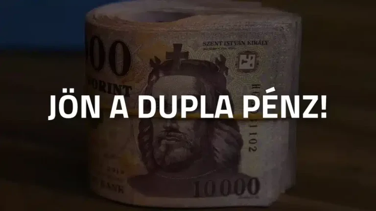 Jön a dupla pénz