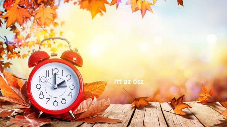 Óraátállítás ősz