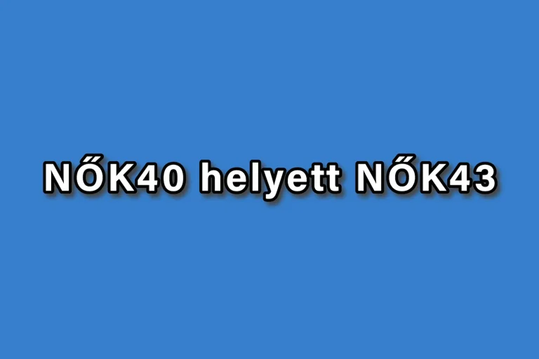 nők 40 helyett nők 43